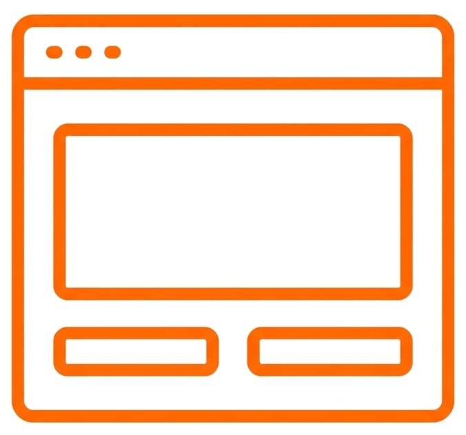 Landing page design and development workspace.